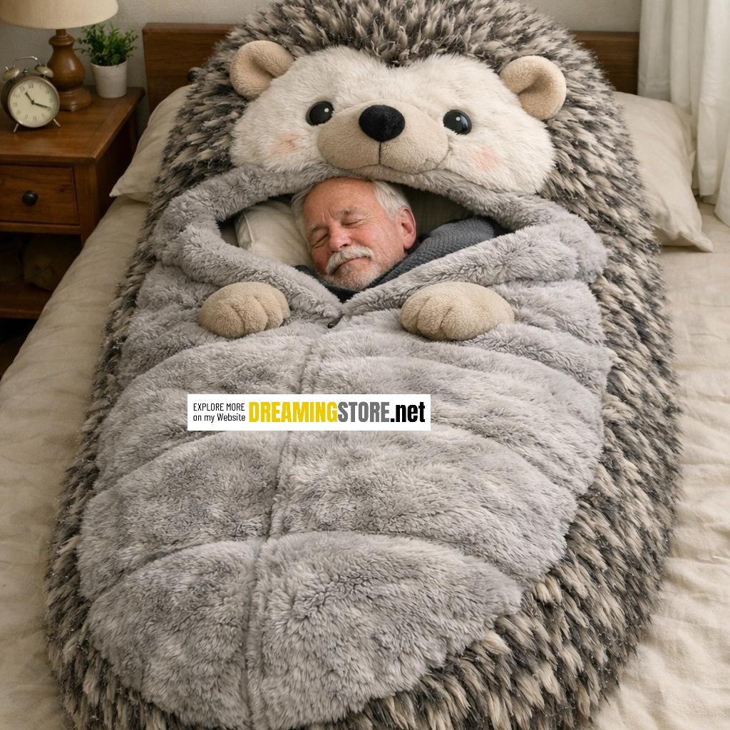 Hedgehog Shaped Sleeping Bag