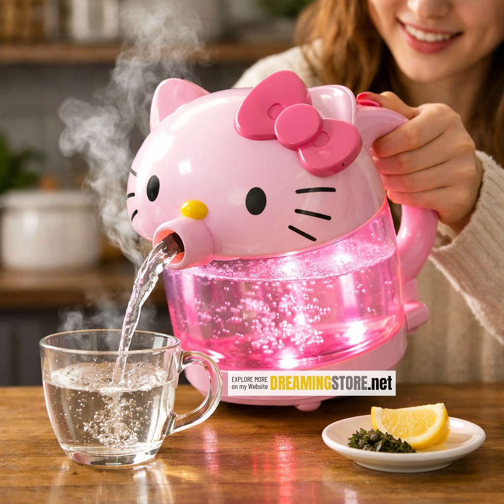 Hello Kitty Shaped Kettles