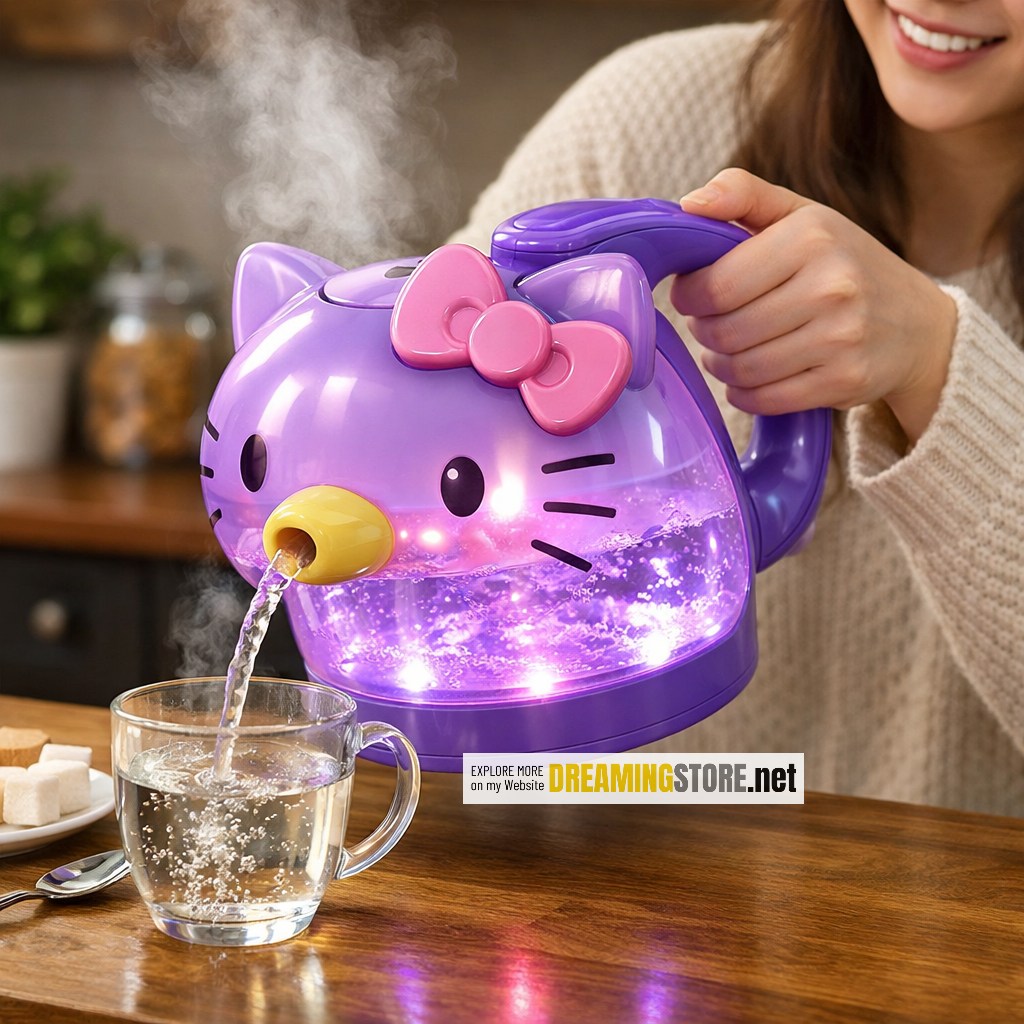 Hello Kitty Shaped Kettles
