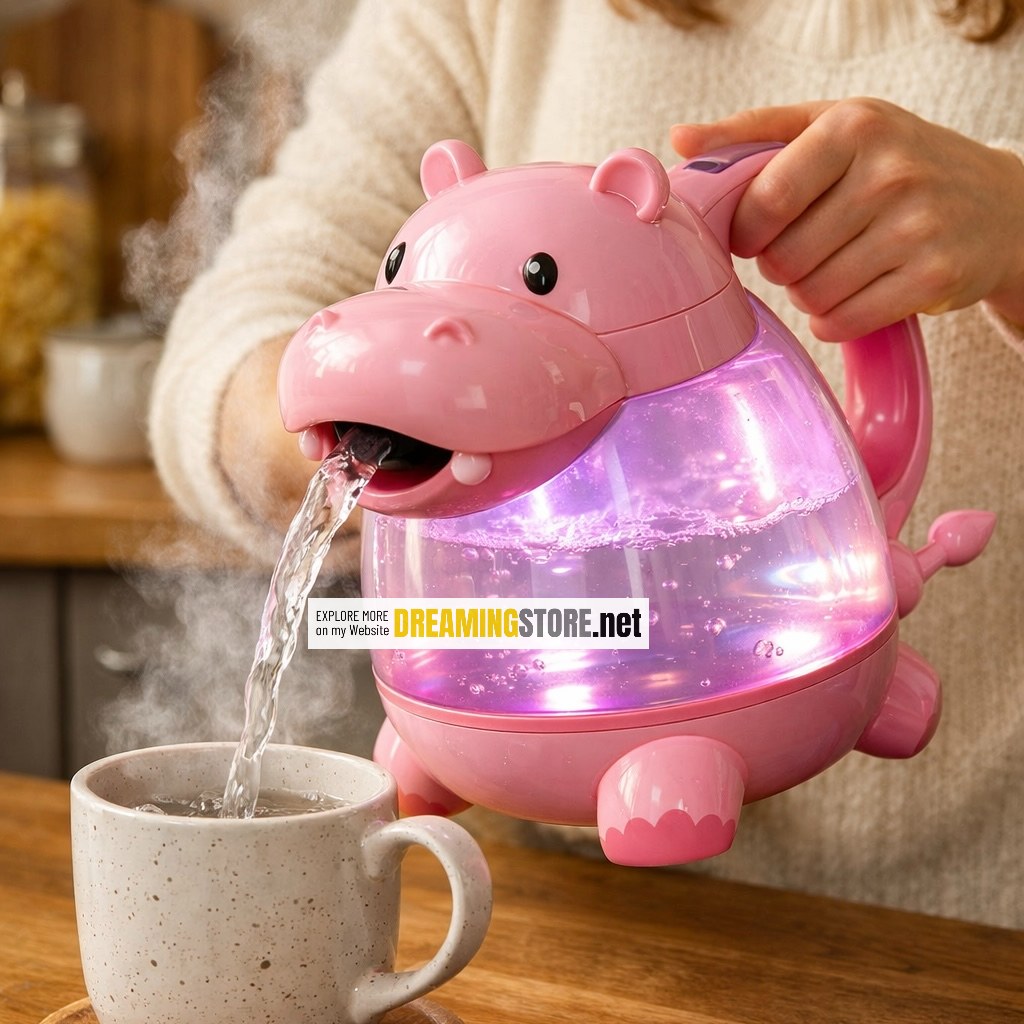 Hippo-Shaped Kettles