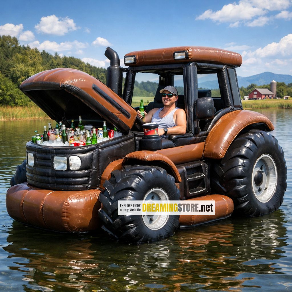 Inflatable Tractor Floats