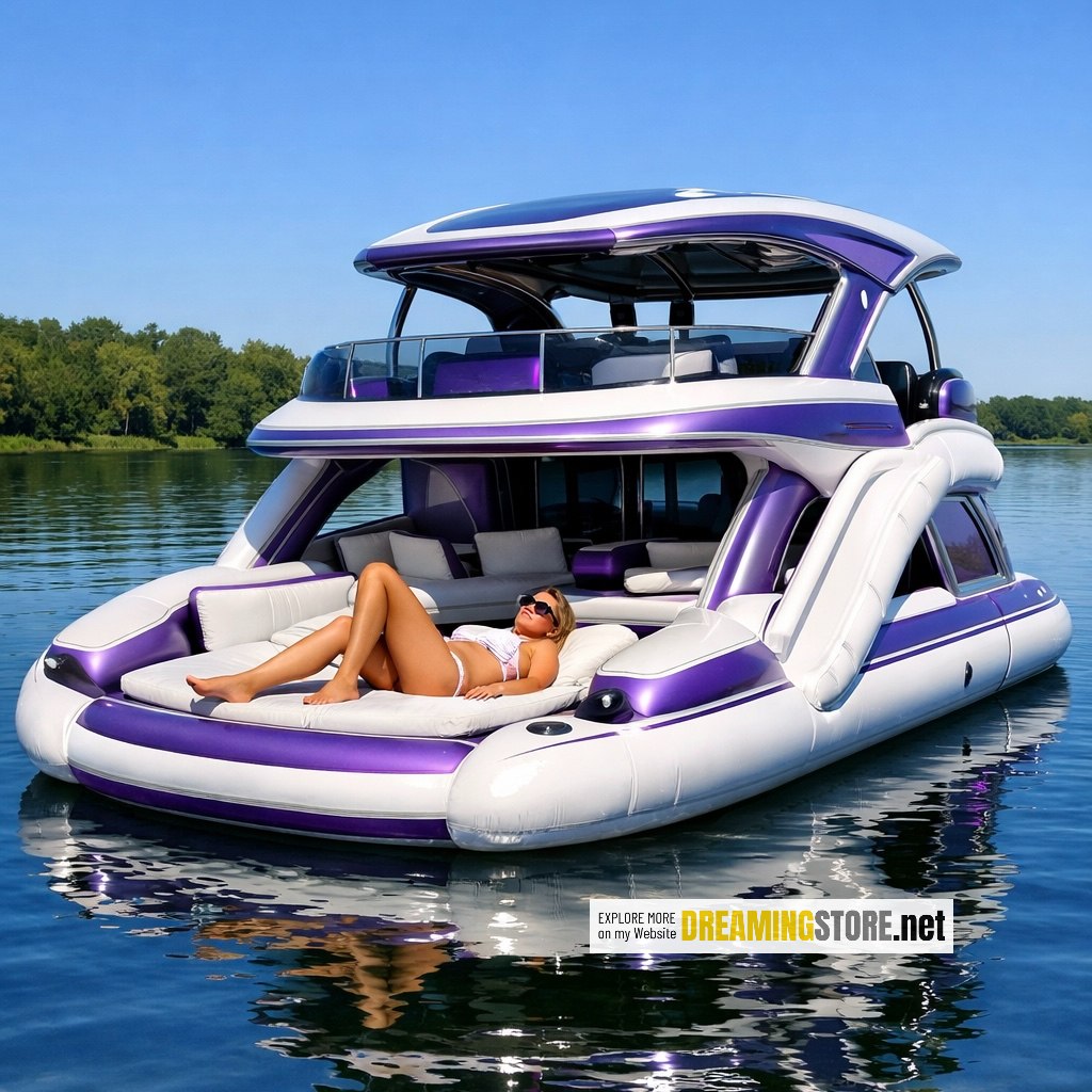 Inflatable Yacht Lake Float