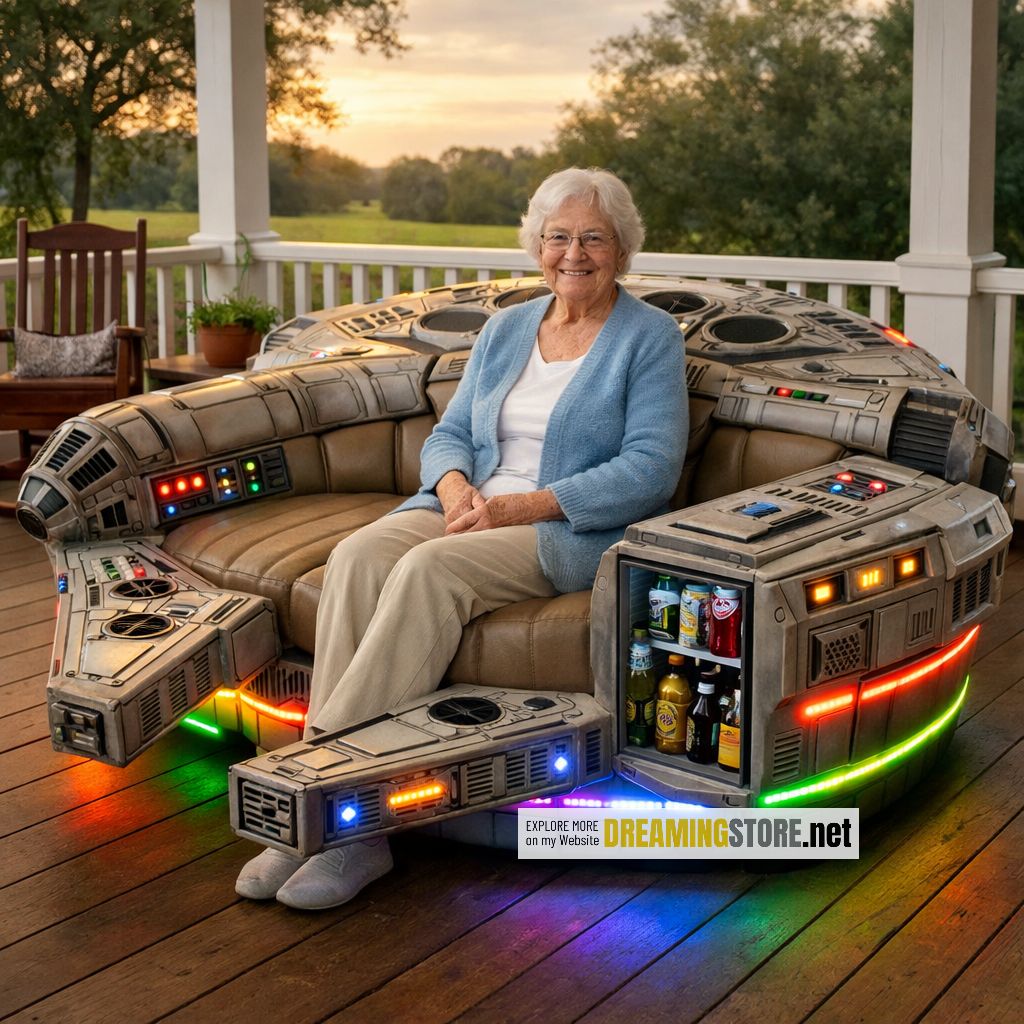 Millennium Falcon sofas