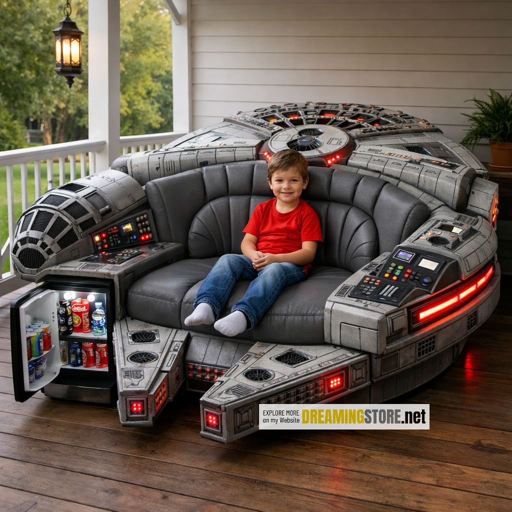 Millennium Falcon Sofa