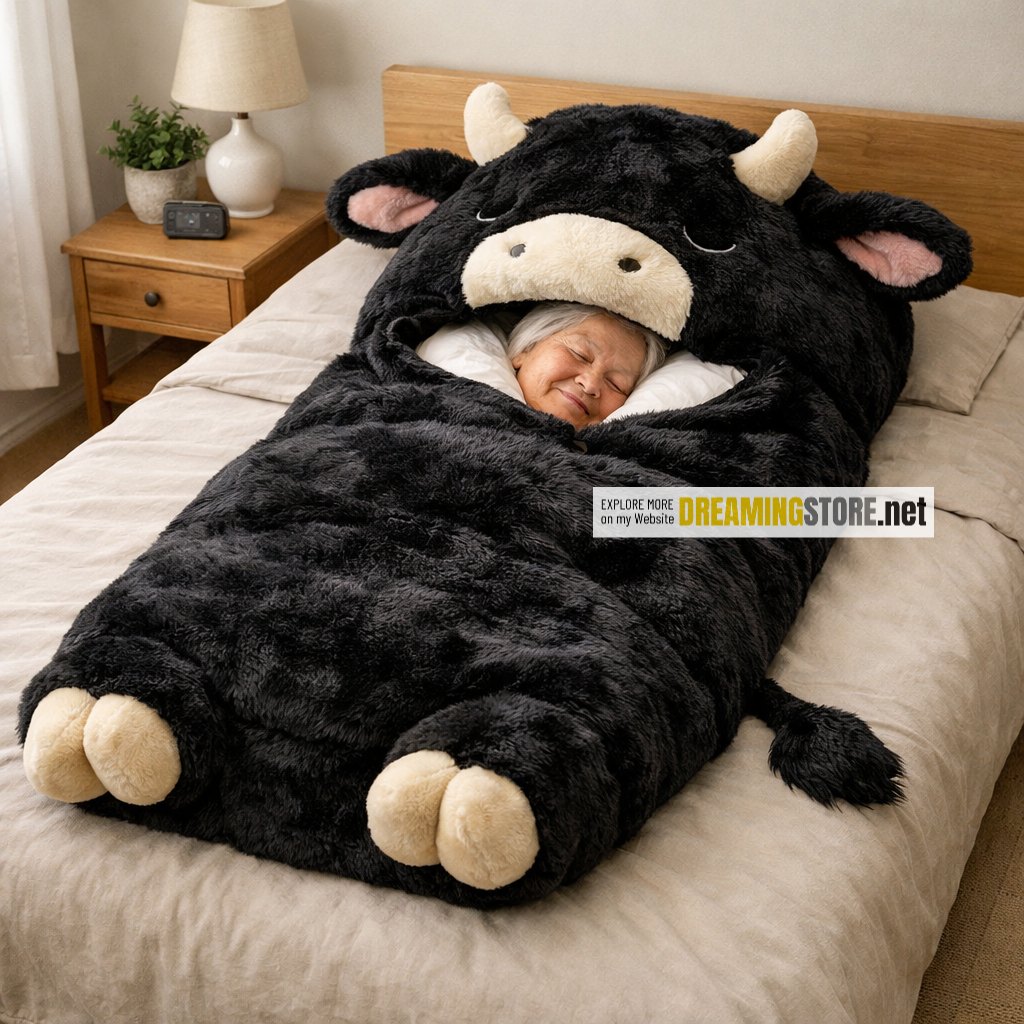 Fluffy Cow Sleeping Bags