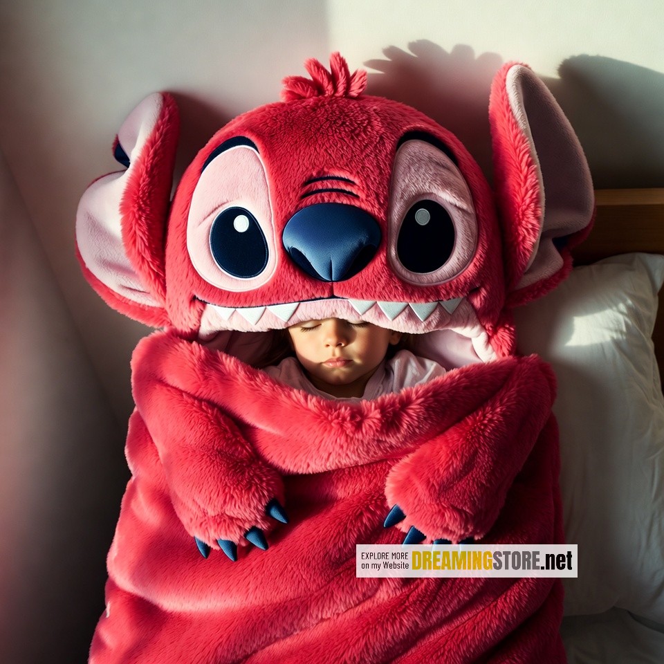 Fluffy Stitch Sleeping Bag