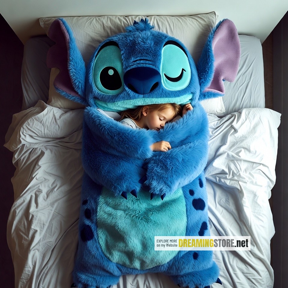 Fluffy Stitch Sleeping Bag