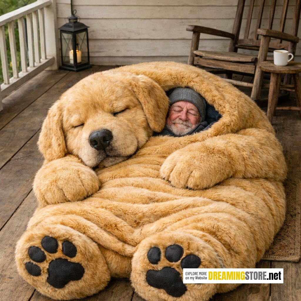 Fluffy Dog Sleeping Bags