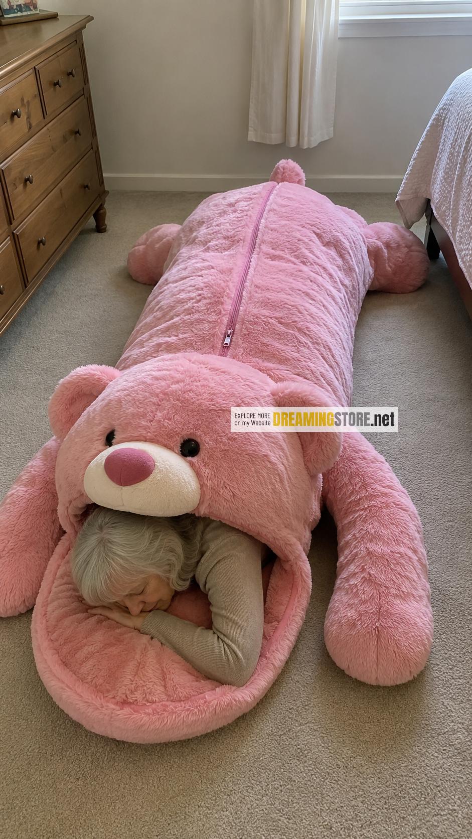 bear-shaped sleeping bags