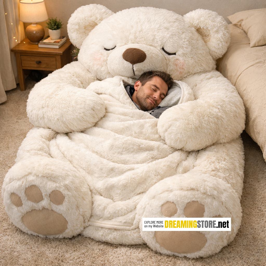 Teddy Bear Sleeping Bag