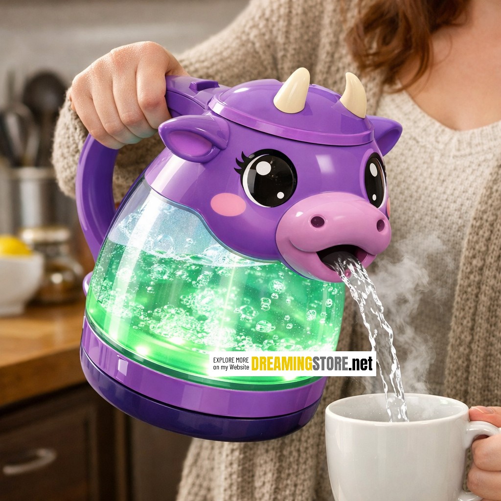 Cow-Shaped Kettle