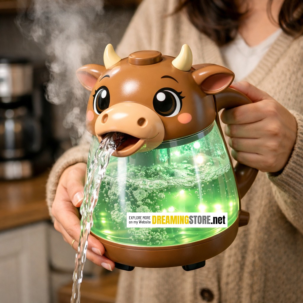 Cow-Shaped Kettle