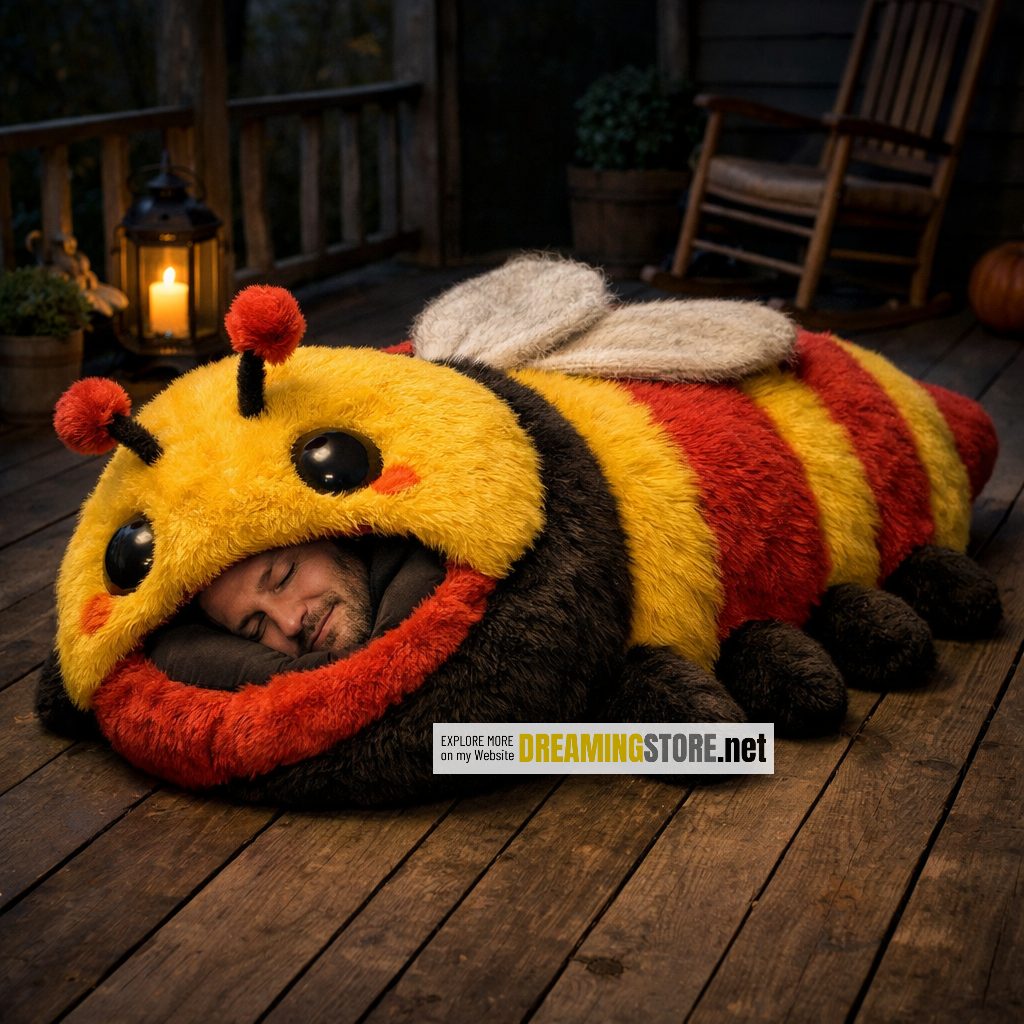 bee-shaped sleeping bags