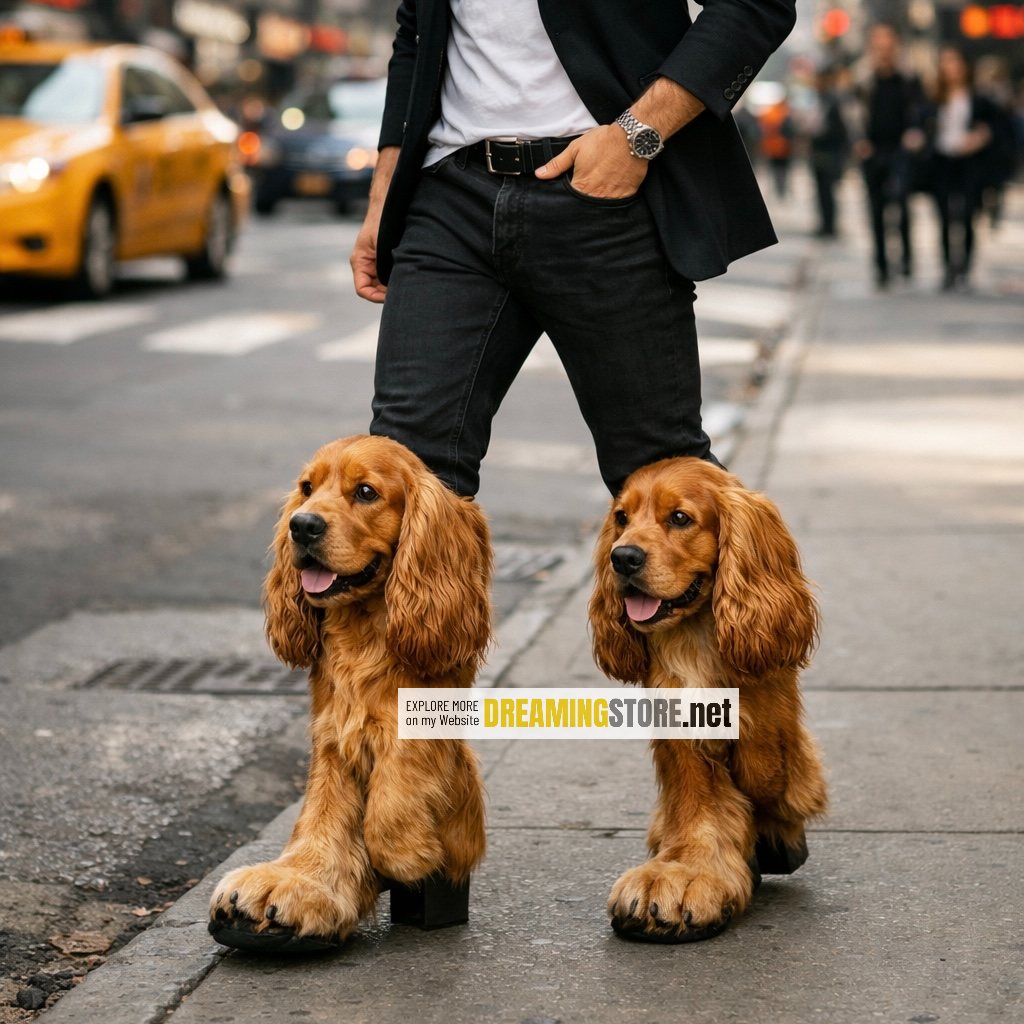 Dog Shaped High Boots