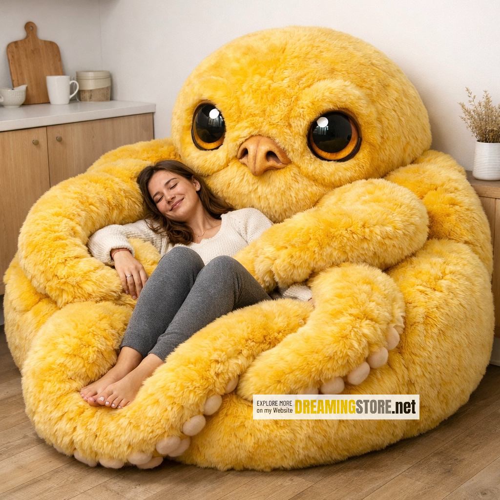 octopus-shaped bean bags