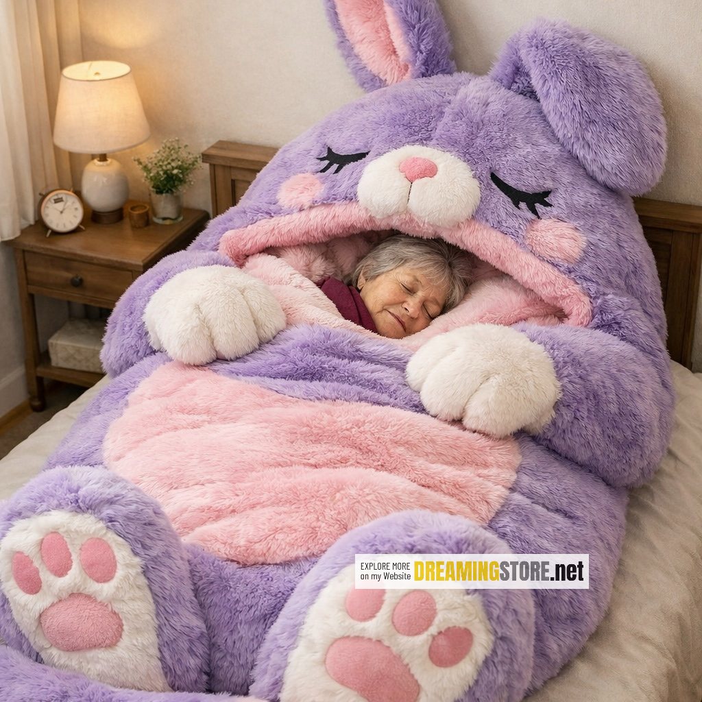 rabbit-shaped sleeping bags