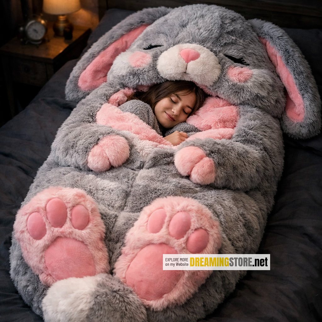 rabbit-shaped sleeping bags