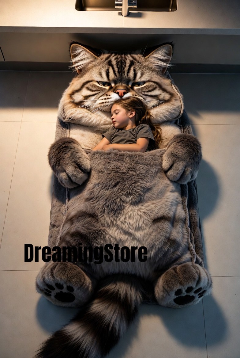 Cat Shaped Sleeping Bag
