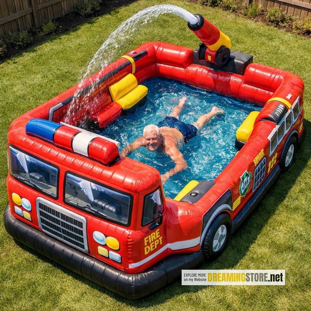 Fire Engine Paddling Pools