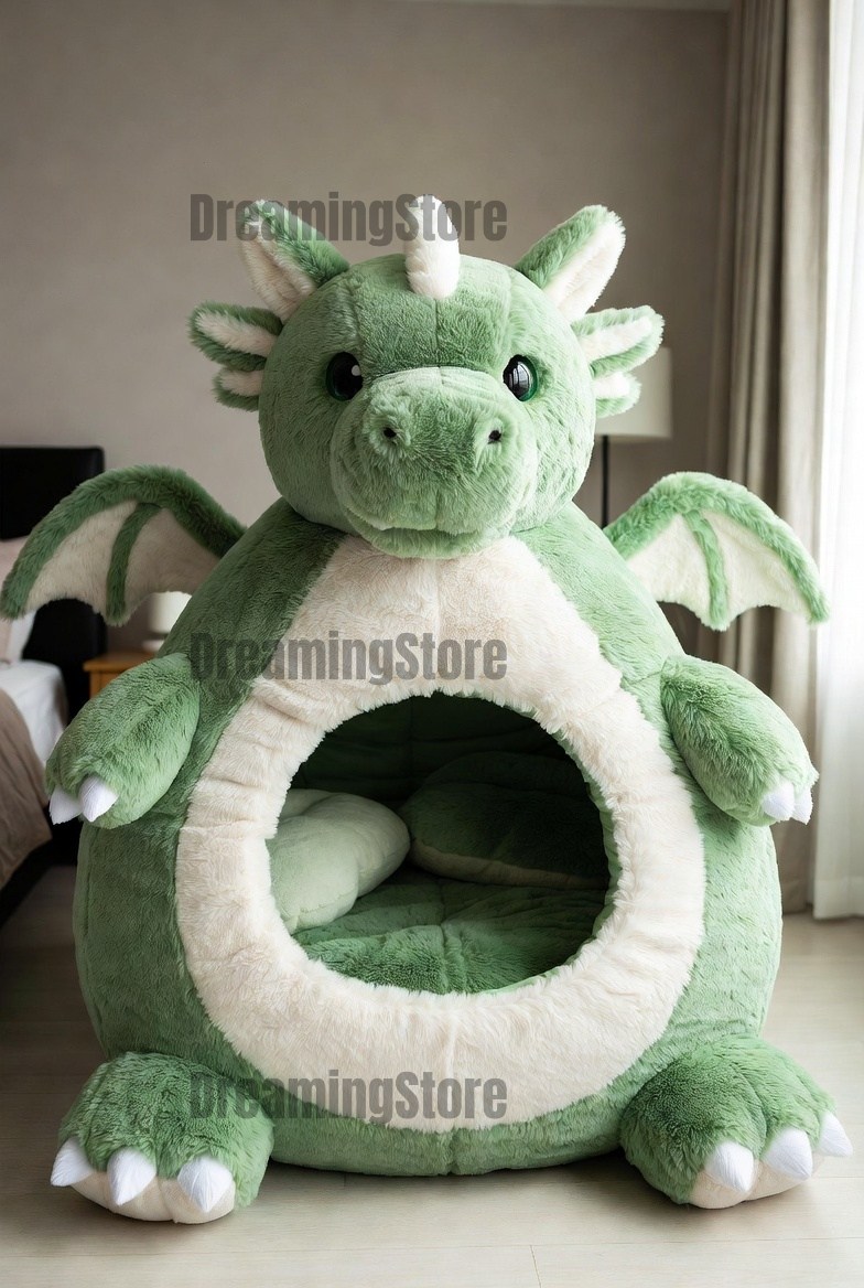 Fluffy Dragon Lounging Pods