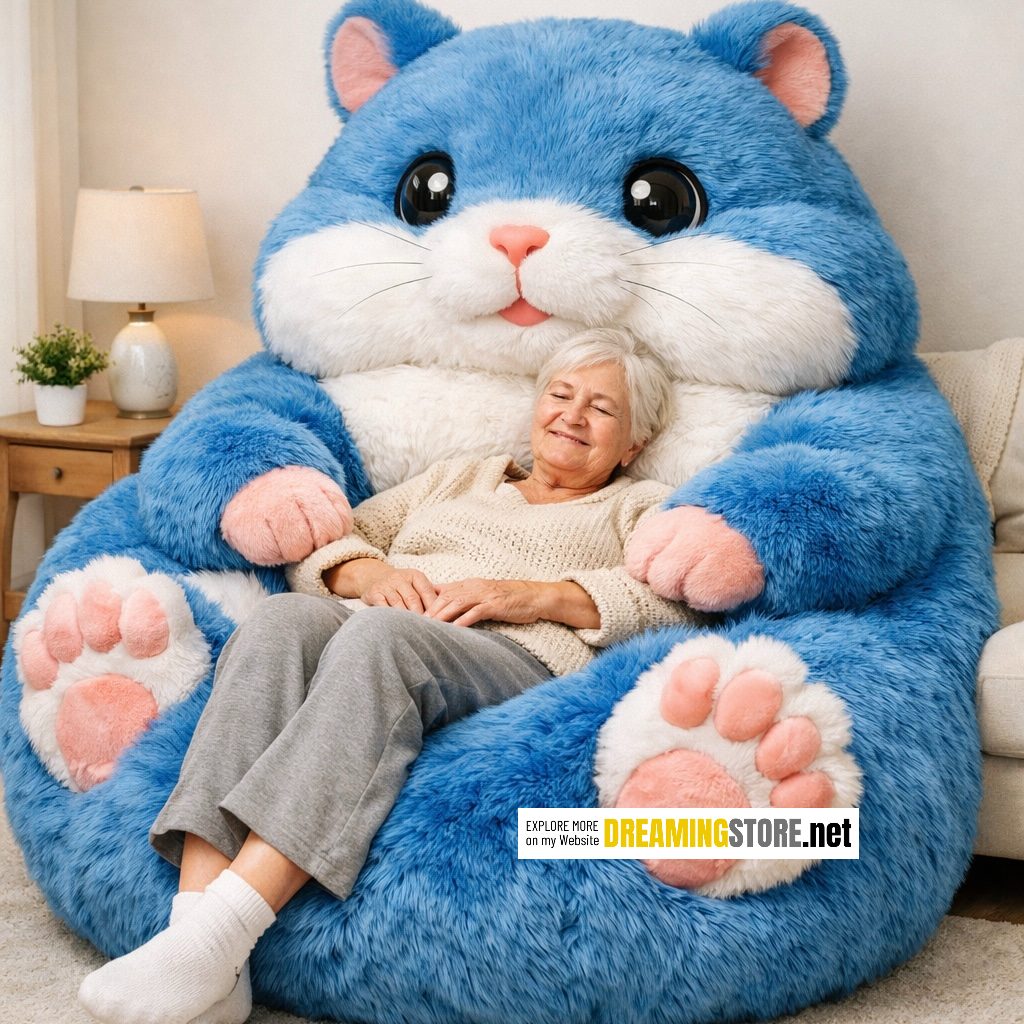 Hamster Shaped Bean Bag