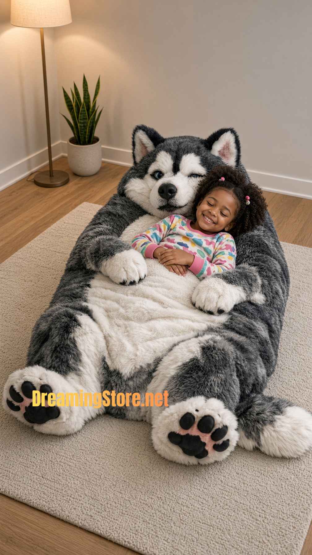 Fluffy Husky Sleeping Bag