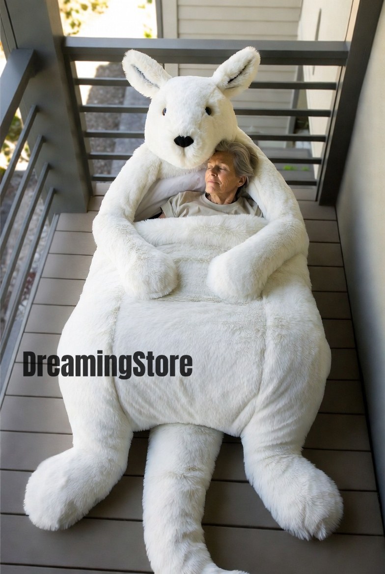 kangaroo-shaped sleeping bags