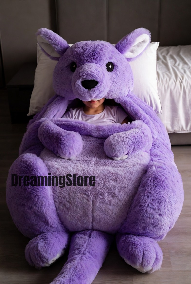 kangaroo-shaped sleeping bags