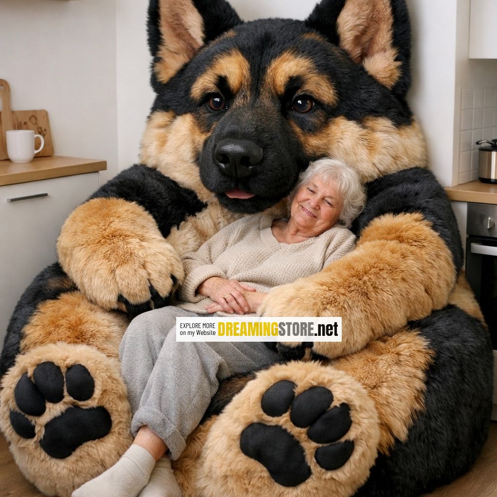 German Shepherd Bean Bag