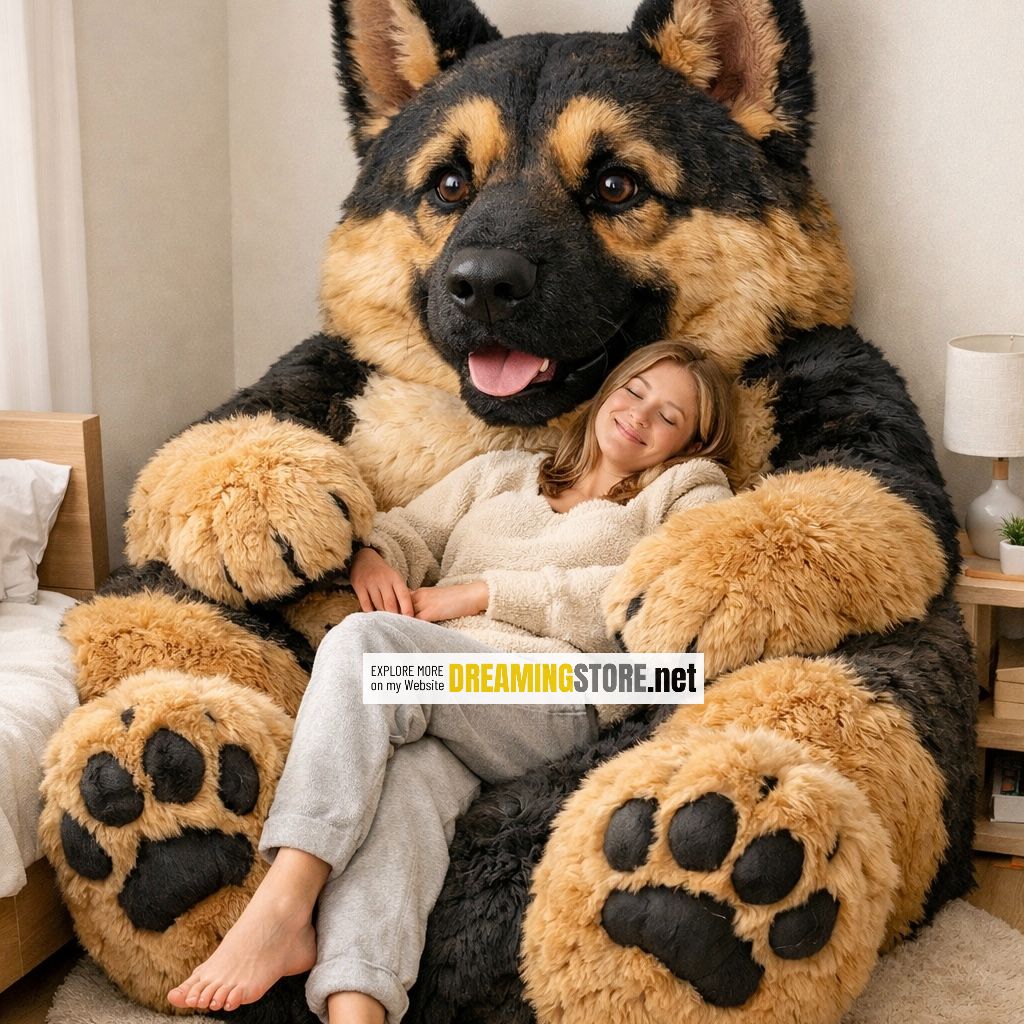 German Shepherd Bean Bag