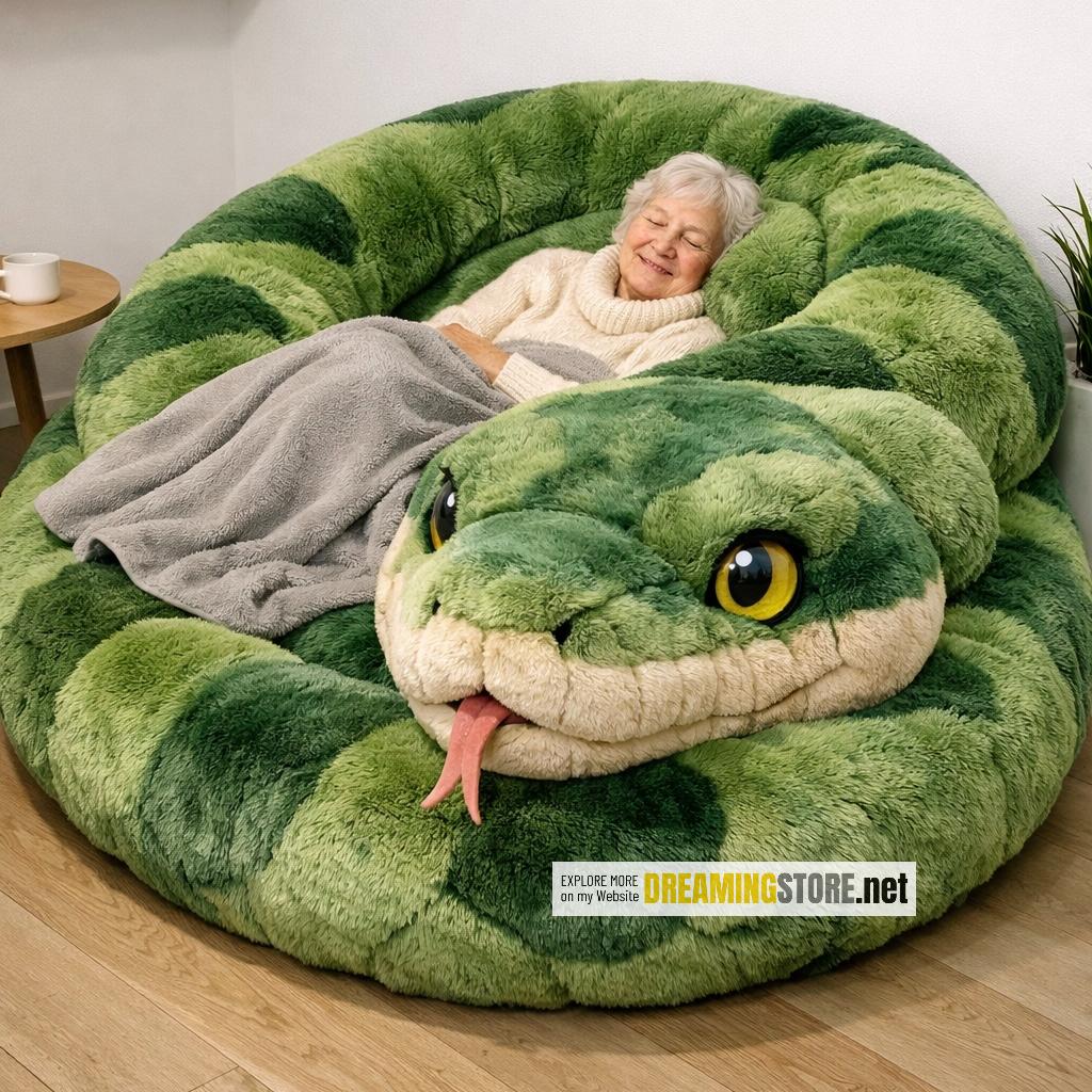 snake-shaped loungers