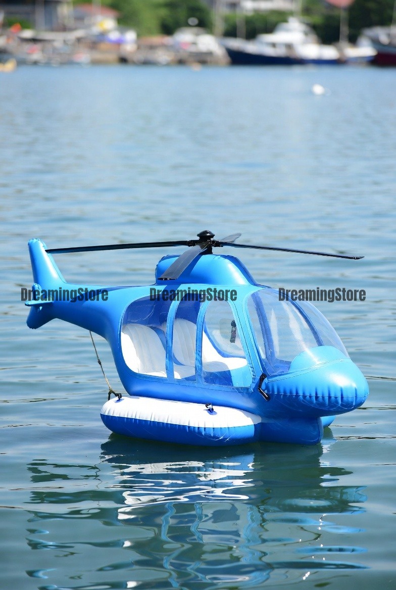 helicopter-shaped inflatable boats