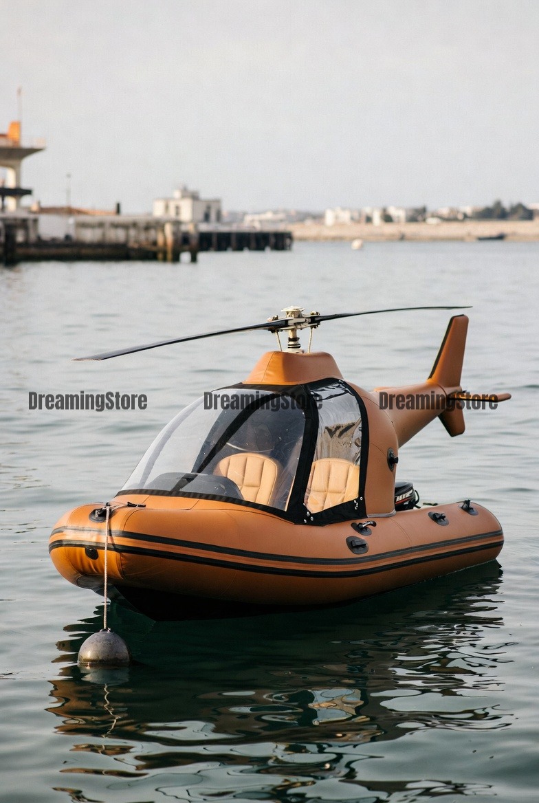 Inflatable Helicopter Pontoon Boat