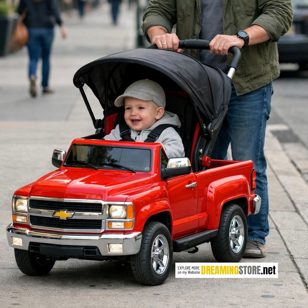 pickup truck baby stroller
