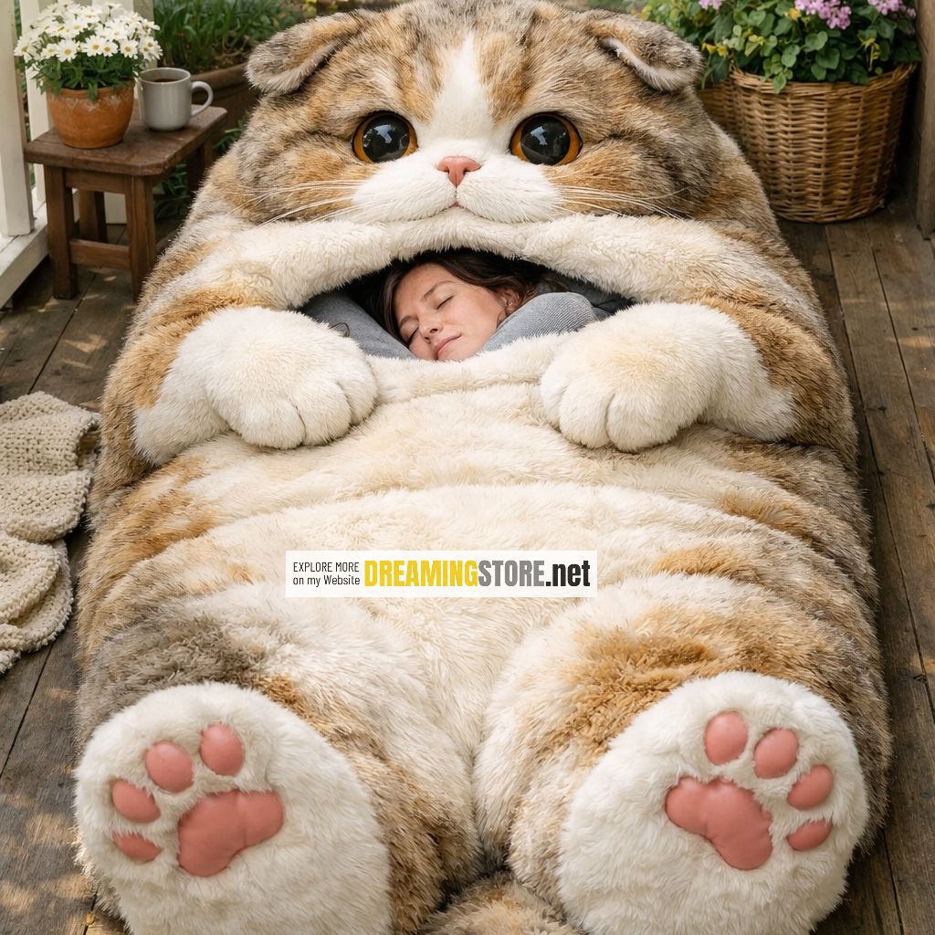 Scottish Fold Cat Sleeping Bags