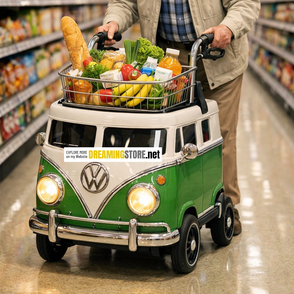 VW Hippy Bus Walker