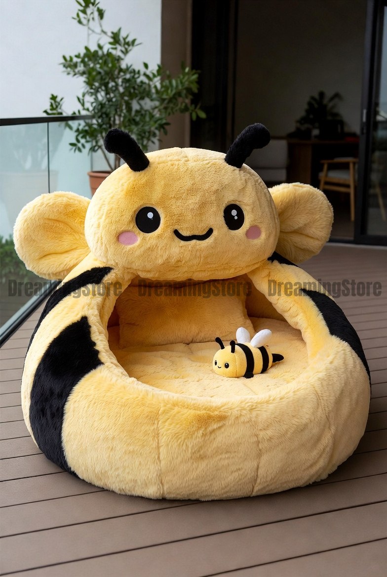 animal-themed plush play pods