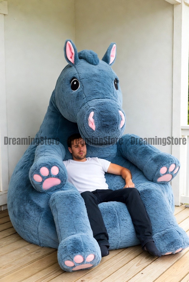 horse-shaped bean bag
