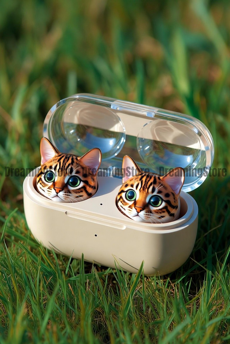 Cat Shaped Earbuds