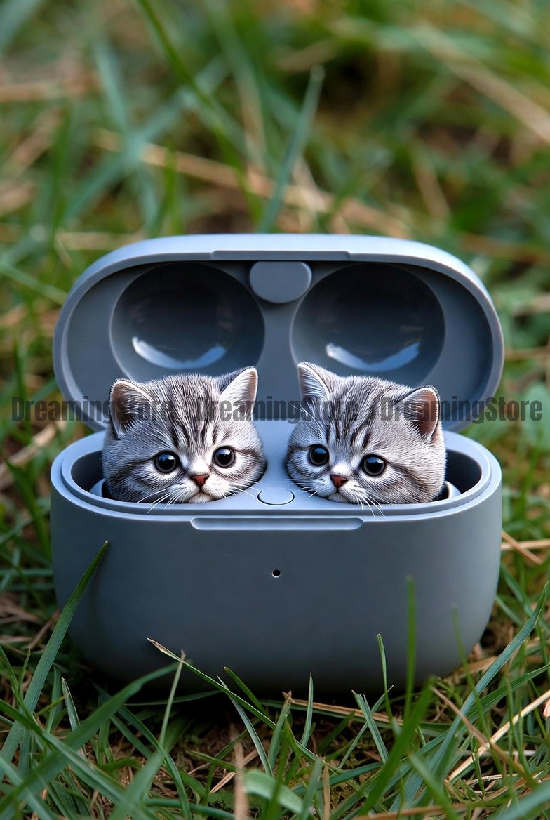 Cat Shaped Earbuds