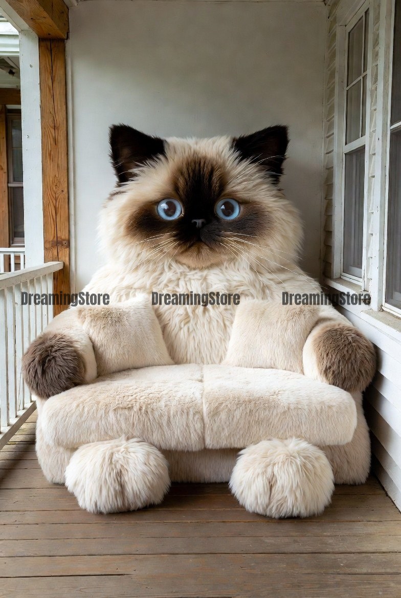 Cat-Shaped Sofas