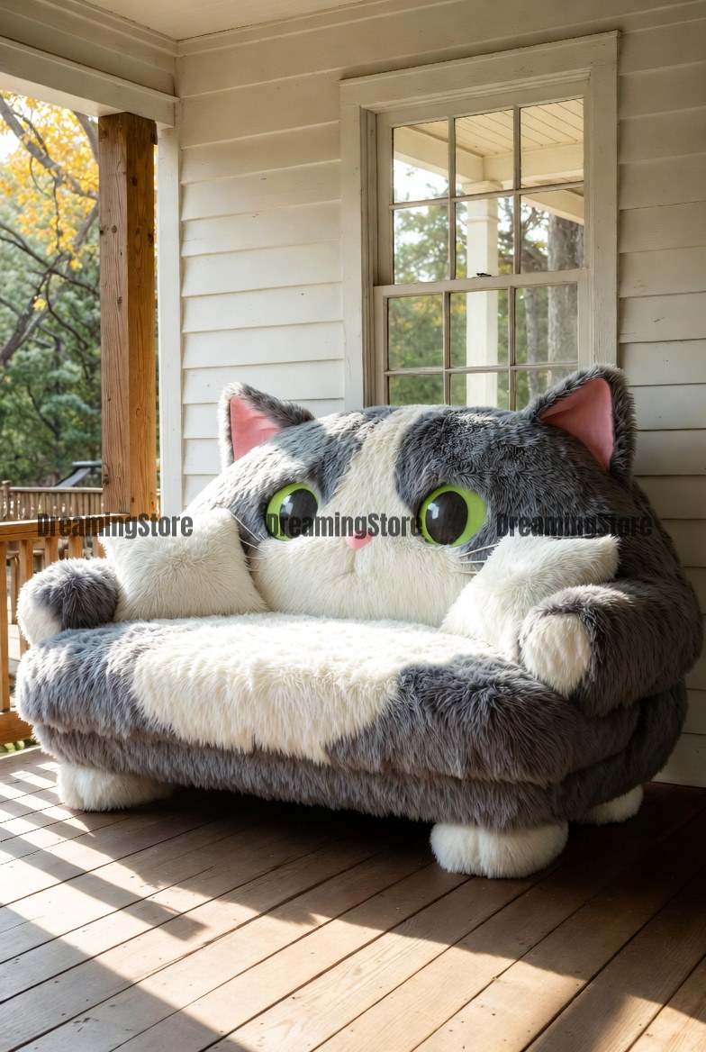 Cat-Shaped Sofas