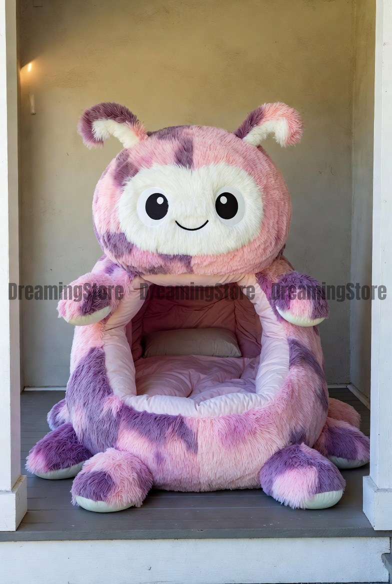 Caterpillar Lounging Pod