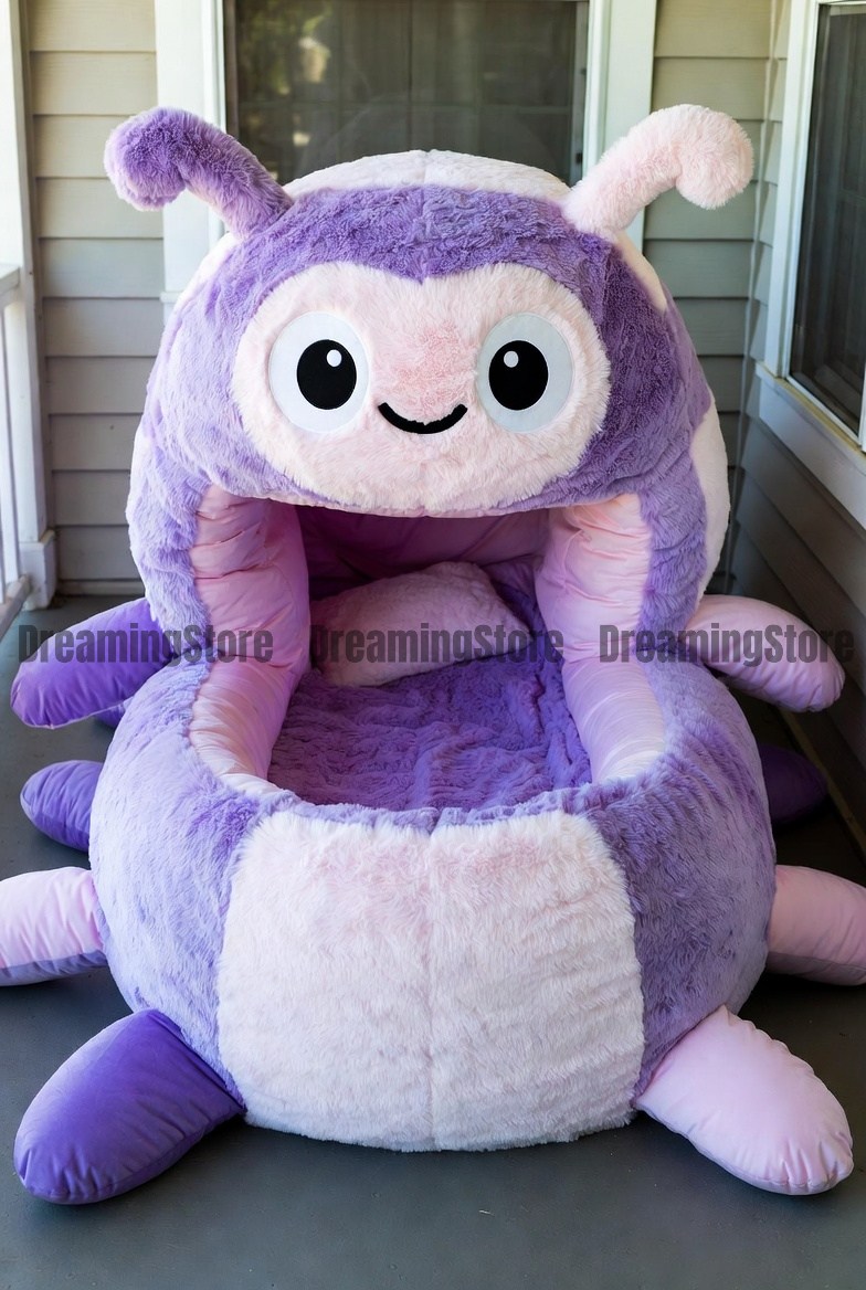 Caterpillar Lounging Pod