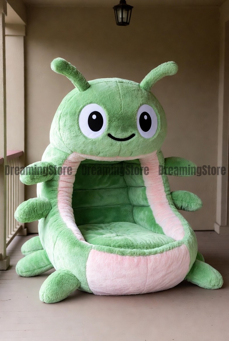 caterpillar lounger pods