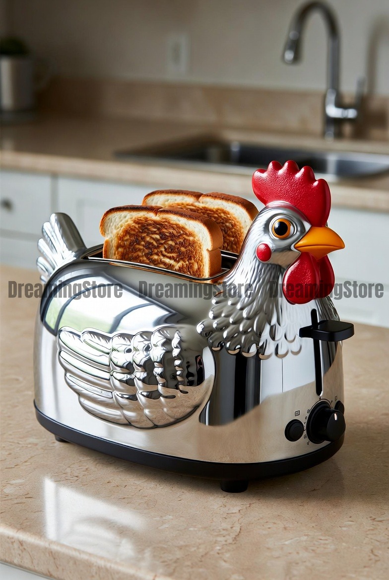 chicken-shaped toaster