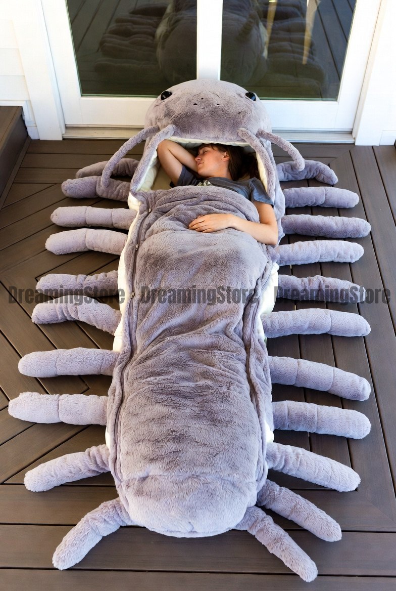 Fluffy Centipede Sleeping Bag