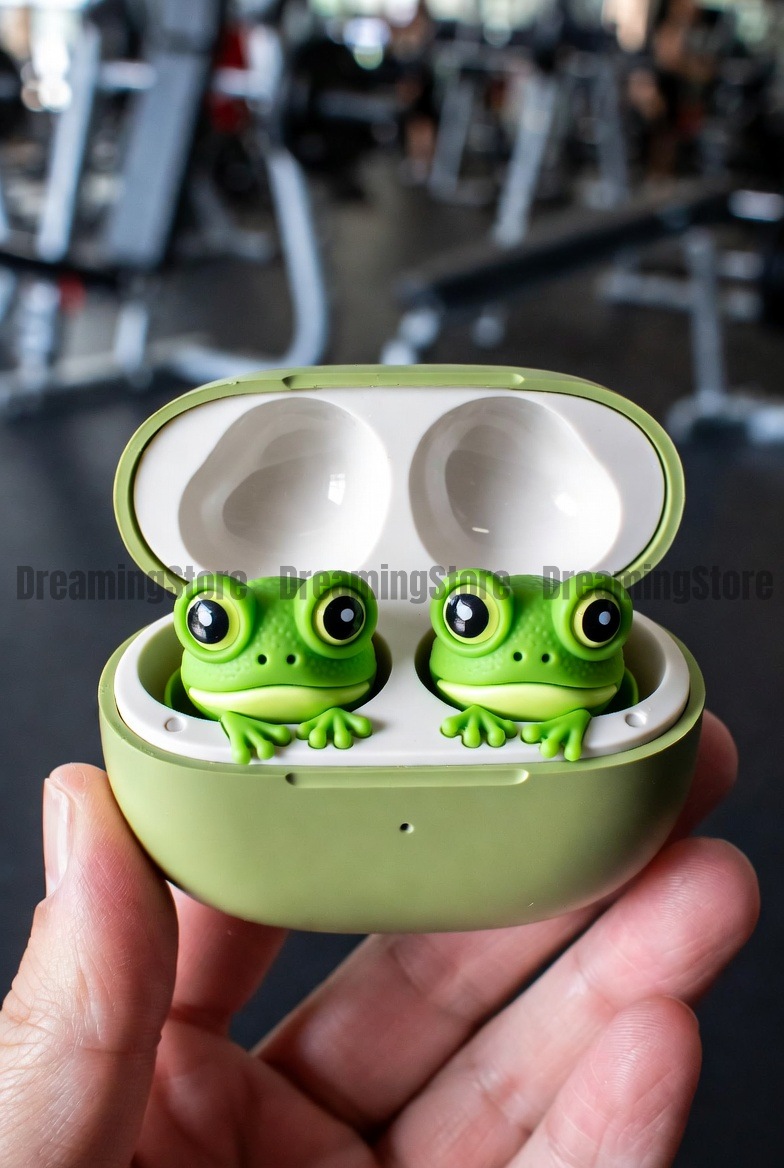 frog-shaped earbud