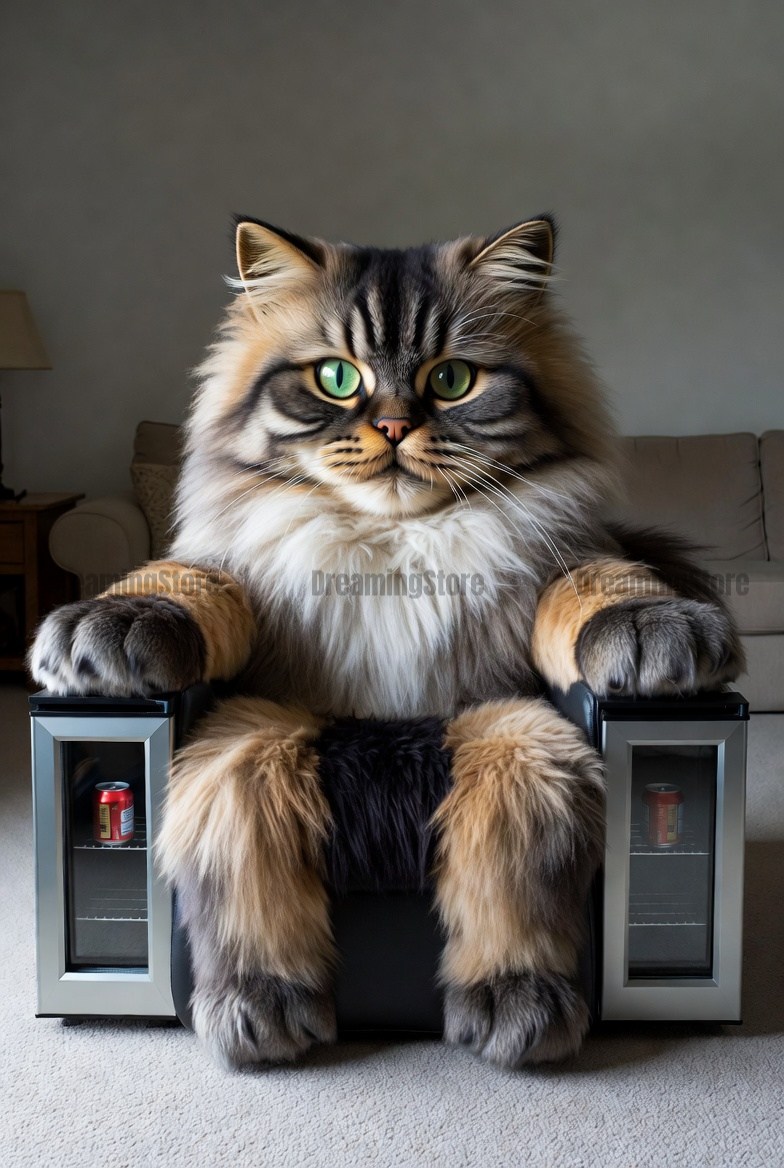 cat-shaped recliner