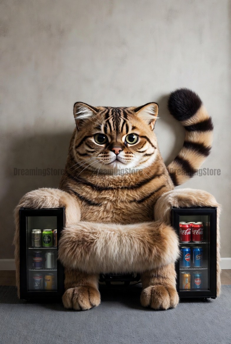 cat-shaped recliner